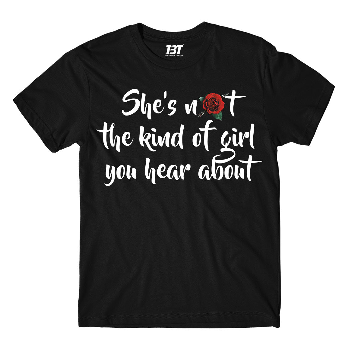 dream theater she's not the kind of girl t-shirt music band buy online india the banyan tee tbt men women girls boys unisex black - hollow years