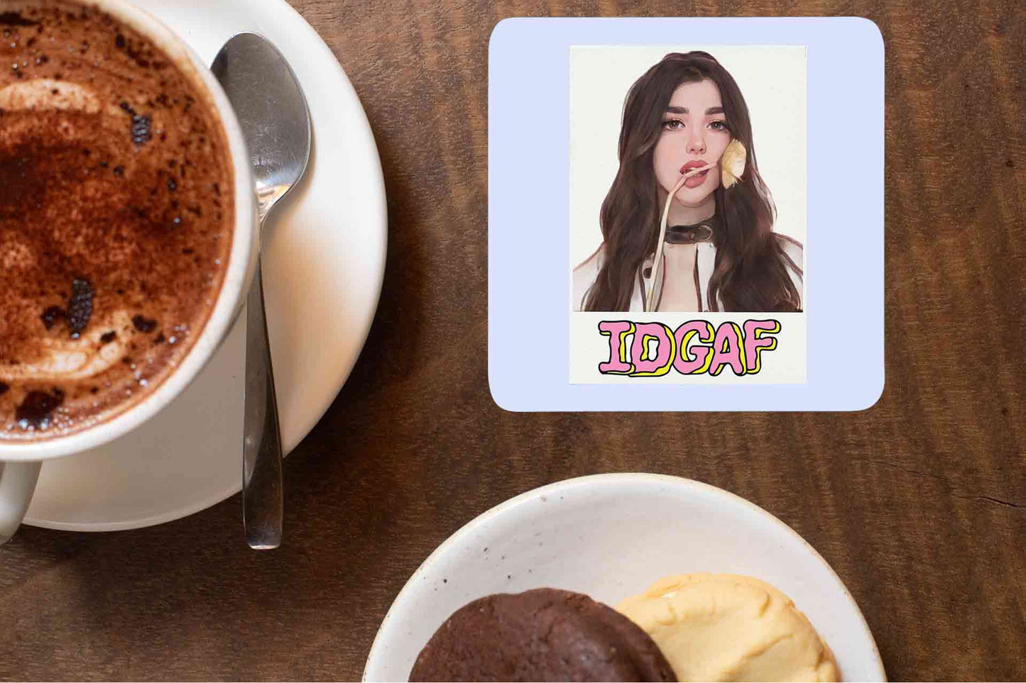 dua lipa idgaf coasters wooden table cups indian music band buy online india the banyan tee tbt men women girls boys unisex