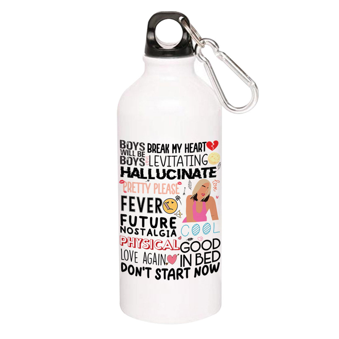 dua lipa dua's discography sipper steel water bottle flask gym shaker music band buy online india the banyan tee tbt men women girls boys unisex