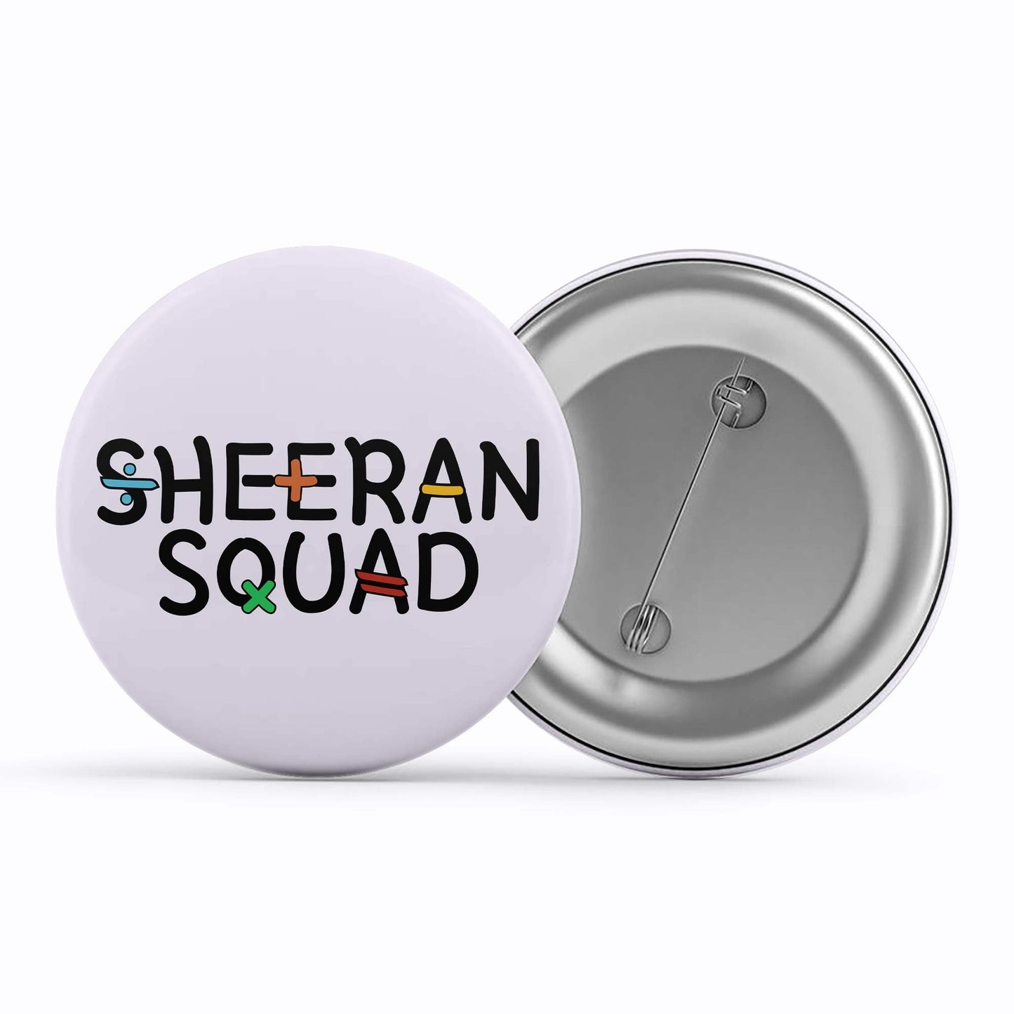 ed sheeran sheeran squad badge pin button music band buy online india the banyan tee tbt men women girls boys unisex