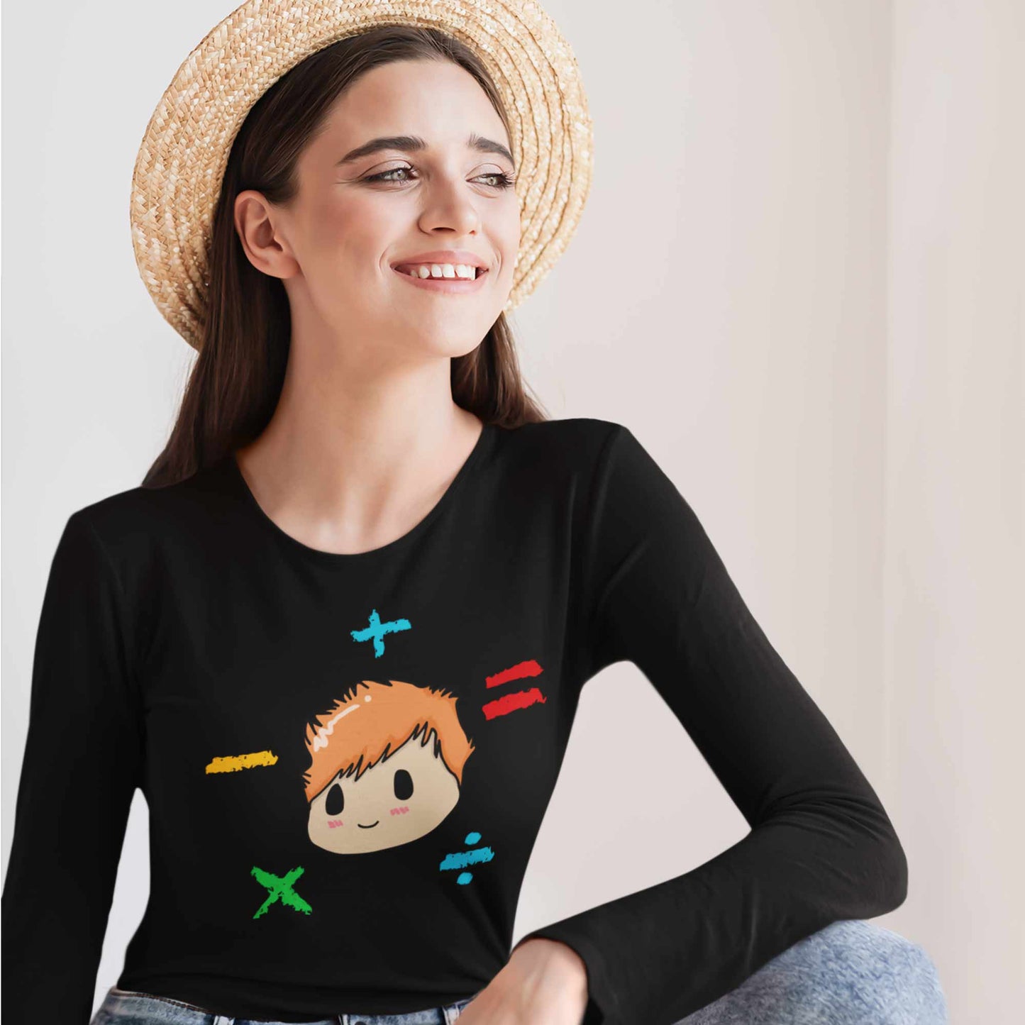 ed sheeran the album math full sleeves long sleeves music band buy online india the banyan tee tbt men women girls boys unisex white