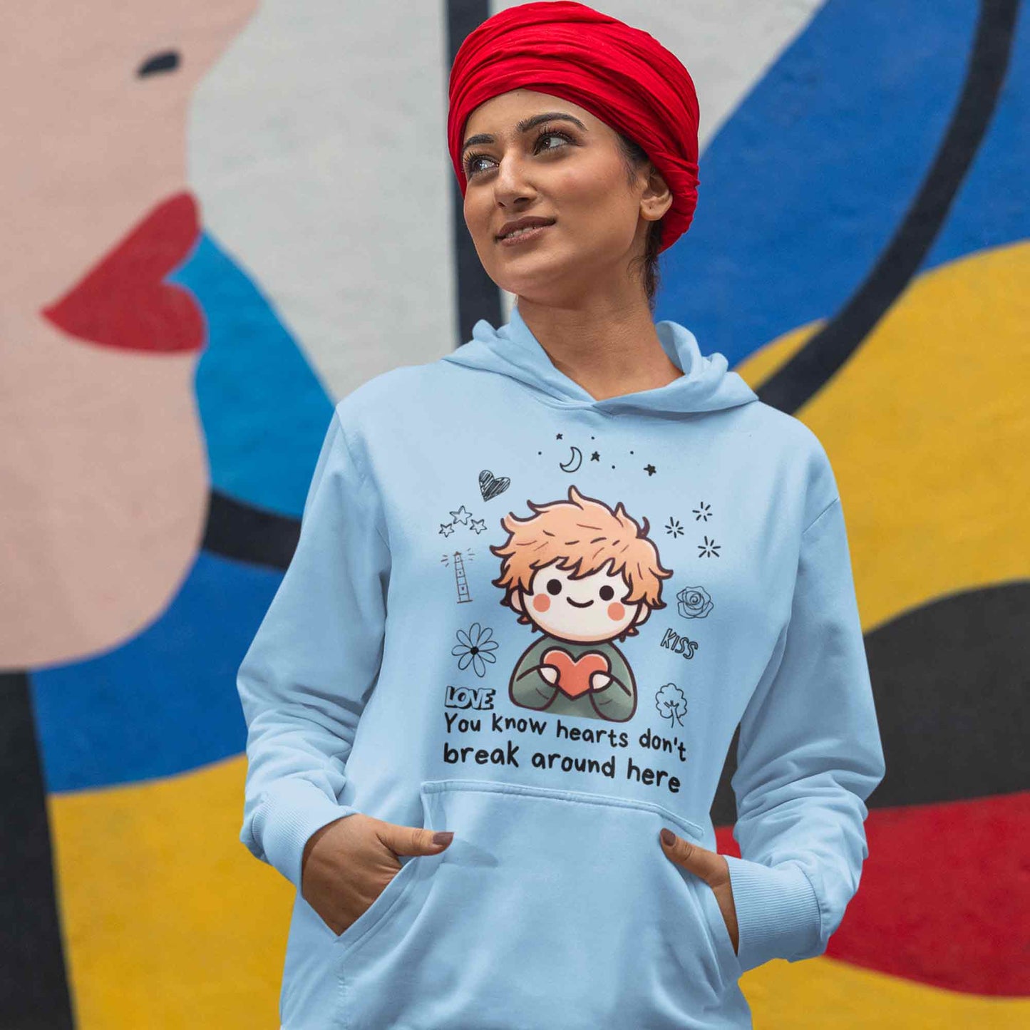 ed sheeran hearts don't break around here hoodie hooded sweatshirt winterwear music band buy online india the banyan tee tbt men women girls boys unisex gray