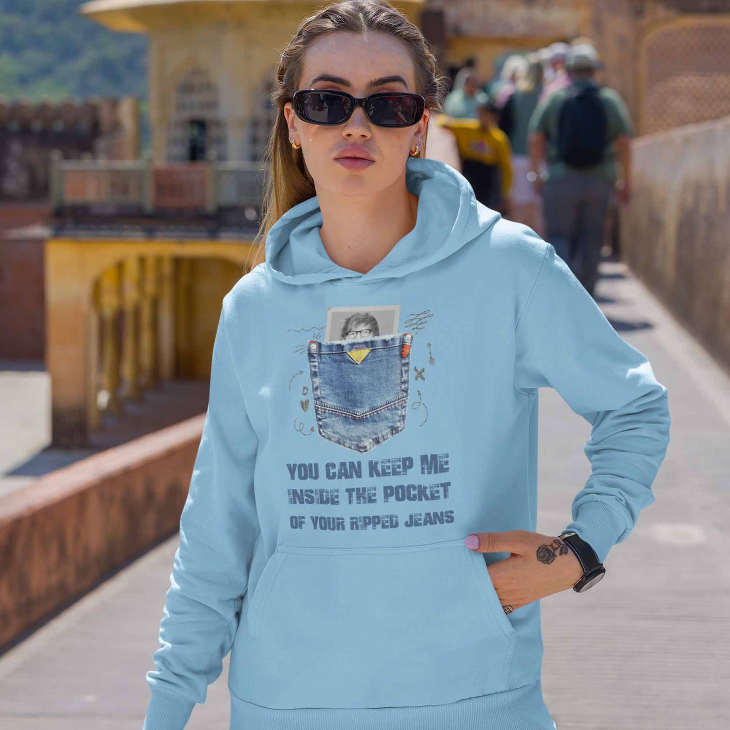 ed sheeran photograph hoodie hooded sweatshirt winterwear music band buy online india the banyan tee tbt men women girls boys unisex gray