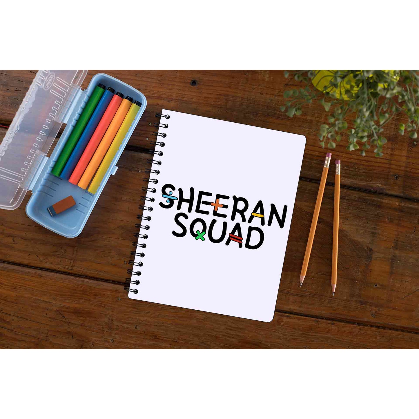 ed sheeran sheeran squad notebook notepad diary buy online india the banyan tee tbt unruled