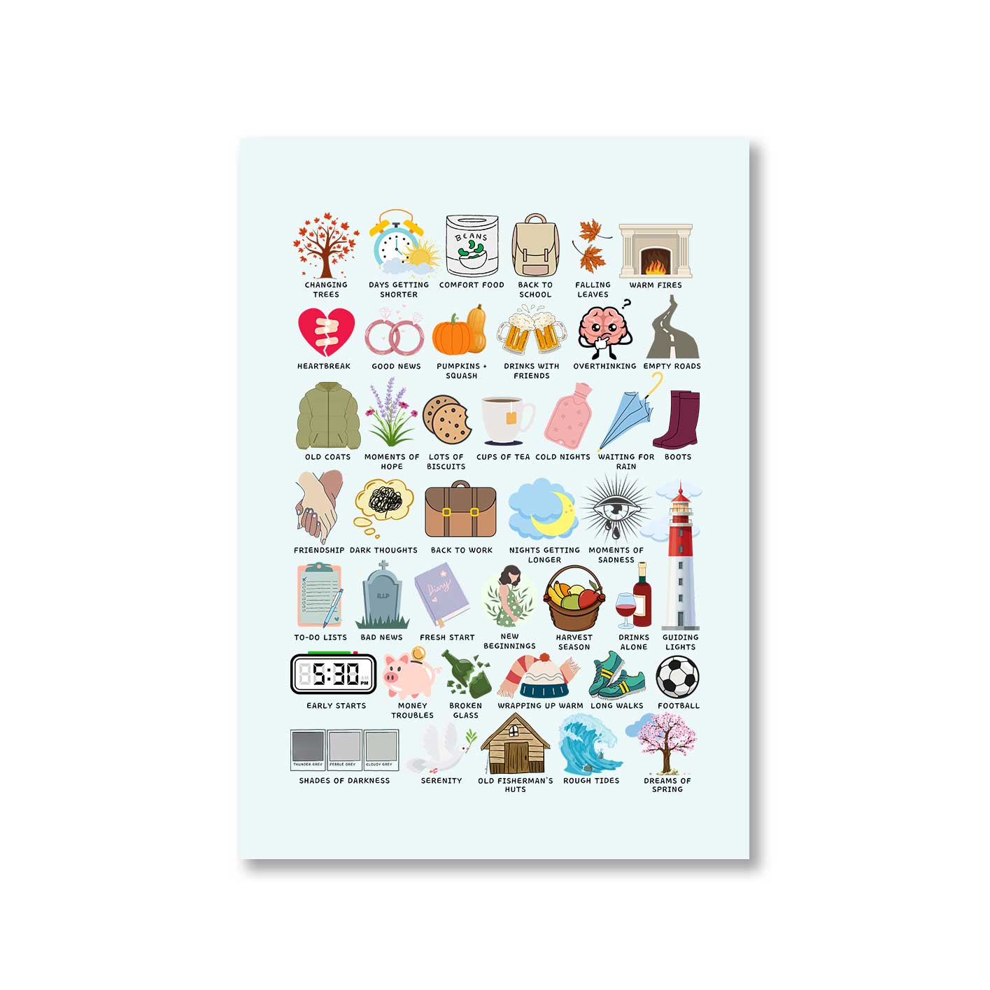 ed sheeran autumn variations poster wall art buy online india the banyan tee tbt a4