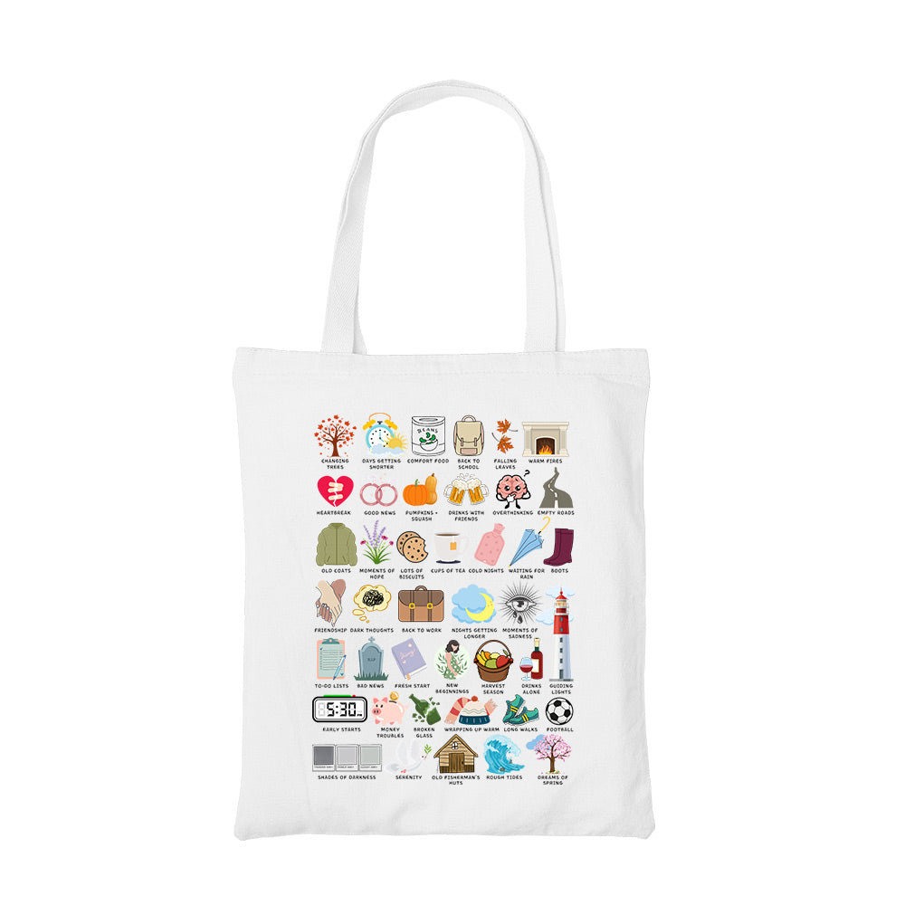 ed sheeran autumn variations tote bag cotton printed music band buy online india the banyan tee tbt men women girls boys unisex