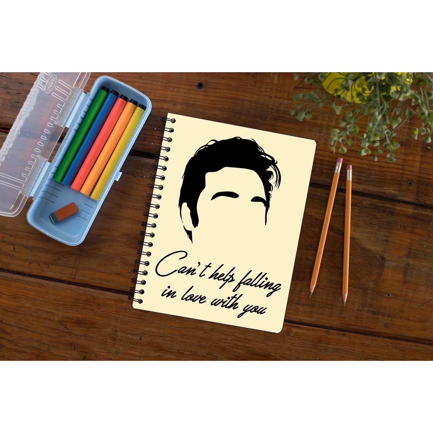 elvis presley can't help falling in love with you notebook notepad diary buy online india the banyan tee tbt unruled
