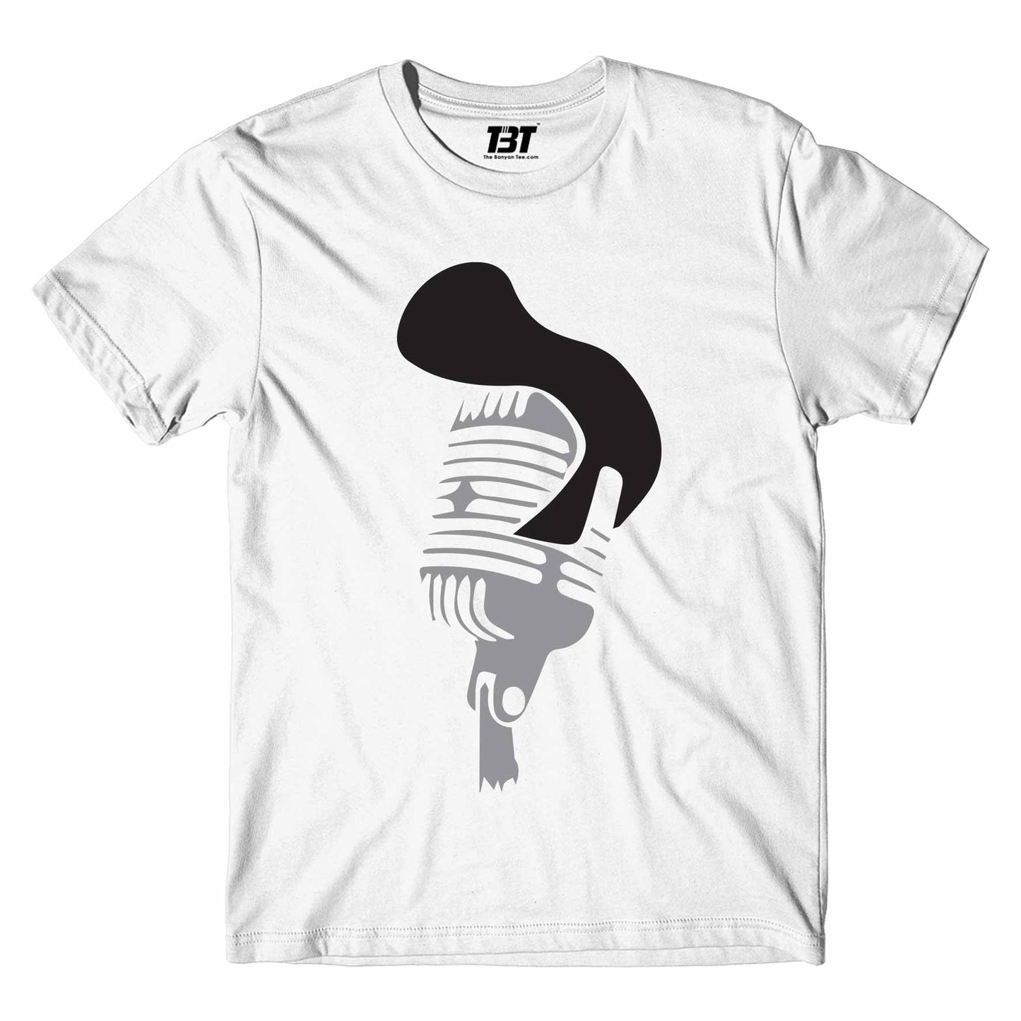 elvis presley the king of rock 'n roll t-shirt music band buy online india the banyan tee tbt men women girls boys unisex white