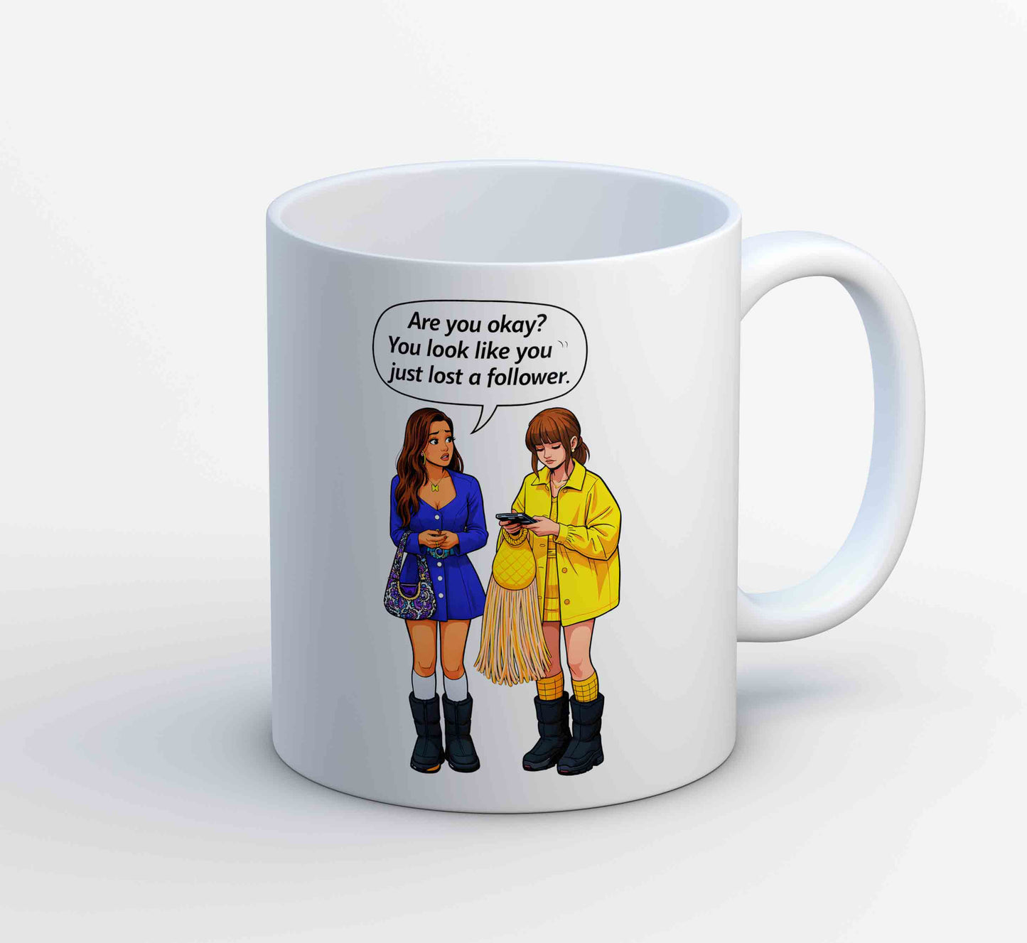 emily in paris lost a follower mug coffee ceramic tv & movies buy online india the banyan tee tbt men women girls boys unisex