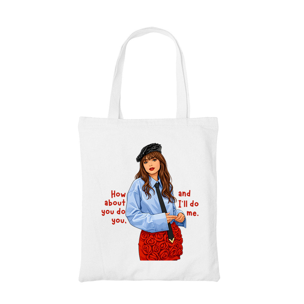 emily in paris how about you do you tote bag cotton printed tv & movies buy online india the banyan tee tbt men women girls boys unisex