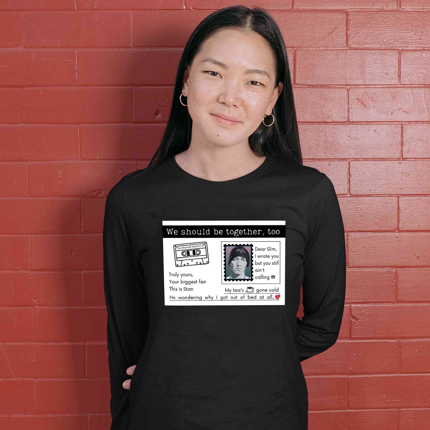 eminem biggest fan full sleeves long sleeves music band buy online india the banyan tee tbt men women girls boys unisex gray stan