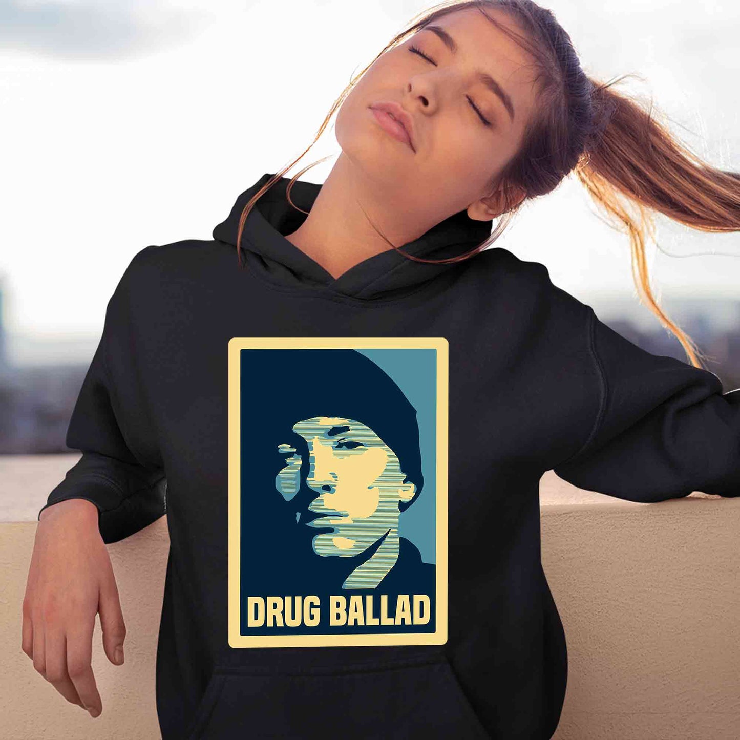 eminem drug ballad hoodie hooded sweatshirt winterwear music band buy online india the banyan tee tbt men women girls boys unisex black