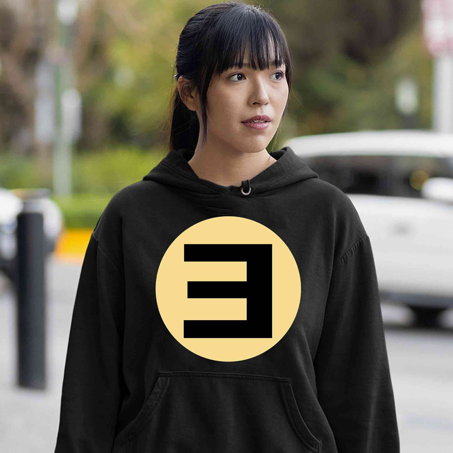eminem e hoodie hooded sweatshirt winterwear music band buy online india the banyan tee tbt men women girls boys unisex black icon