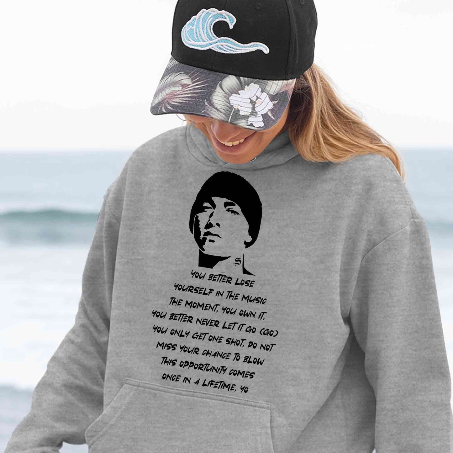 eminem lose yourself hoodie hooded sweatshirt winterwear music band buy online india the banyan tee tbt men women girls boys unisex gray