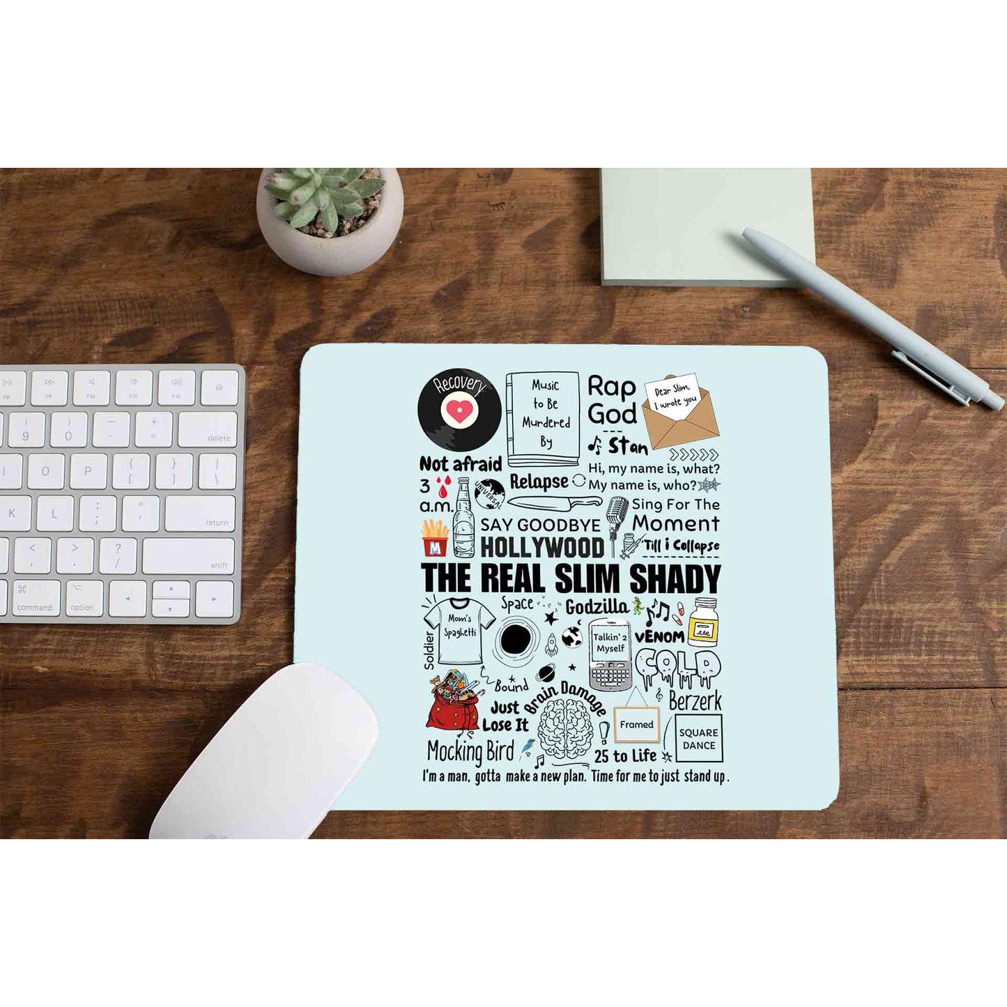 eminem shady doodle mousepad logitech large anime music band buy online india the banyan tee tbt men women girls boys unisex