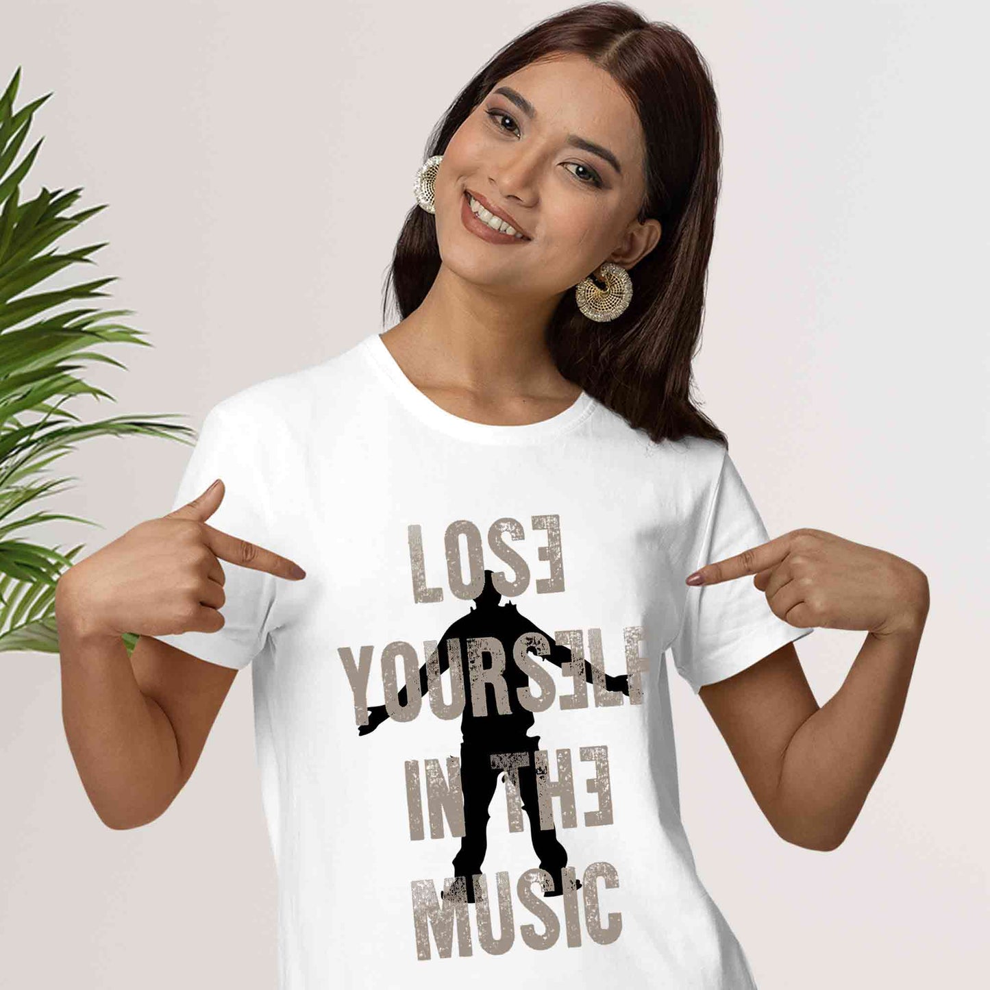 eminem lose yourself for the music t-shirt music band buy online india the banyan tee tbt men women girls boys unisex white