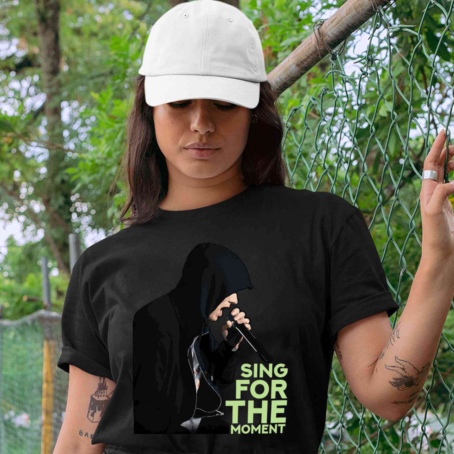 eminem sing for the moment t-shirt music band buy online india the banyan tee tbt men women girls boys unisex black