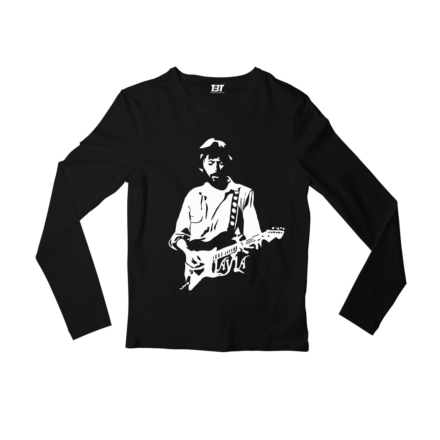eric clapton layla full sleeves long sleeves music band buy online india the banyan tee tbt men women girls boys unisex black