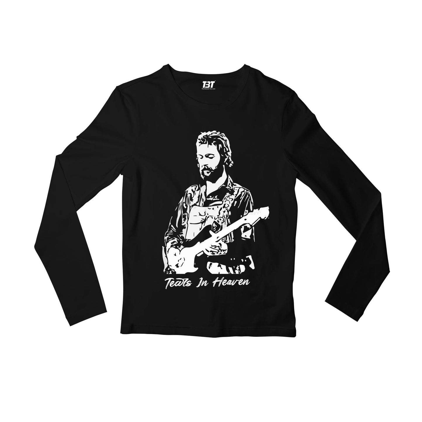 eric clapton tears in heaven full sleeves long sleeves music band buy online india the banyan tee tbt men women girls boys unisex black