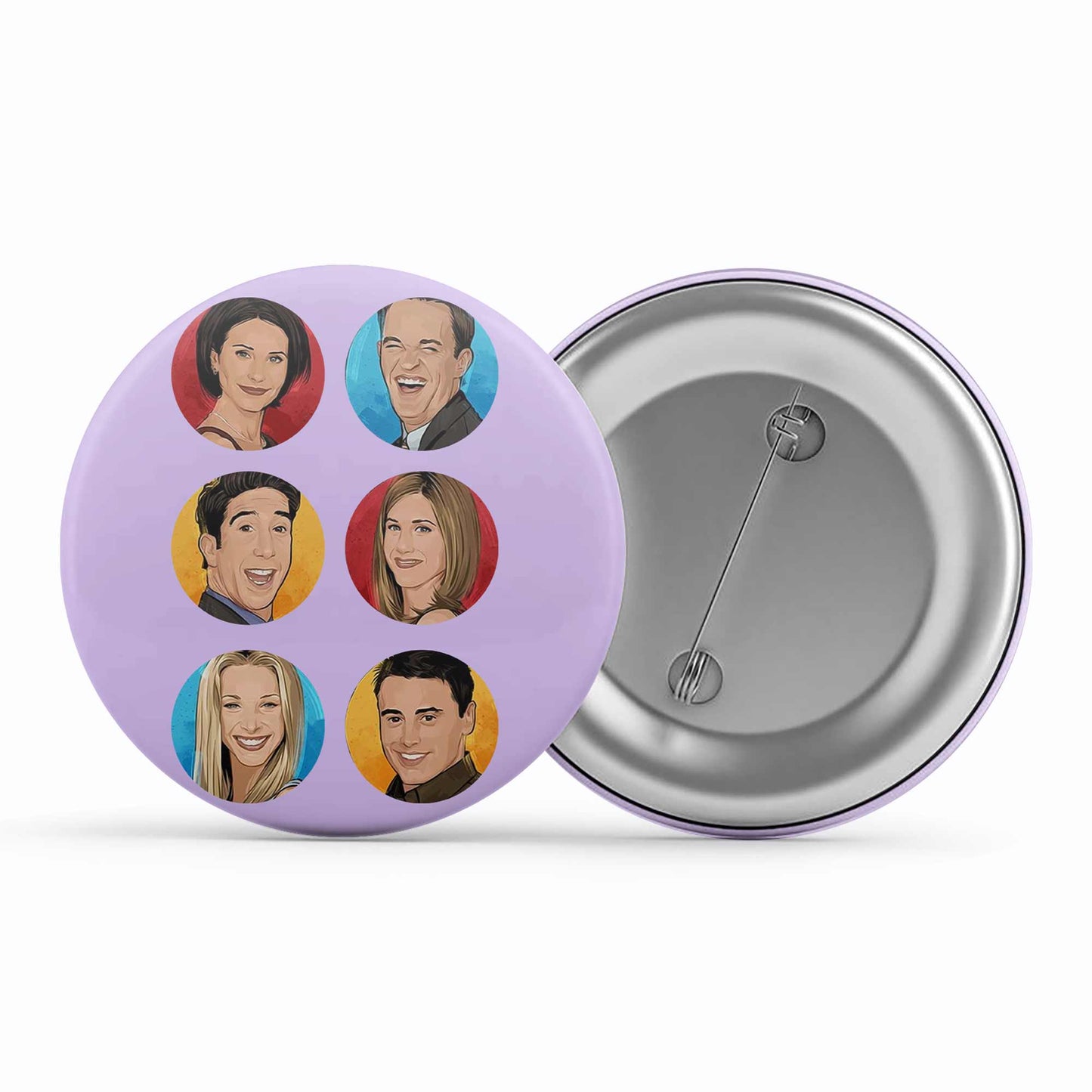 Friends Badge - The Best Friends Pin Button The Banyan Tee TBT