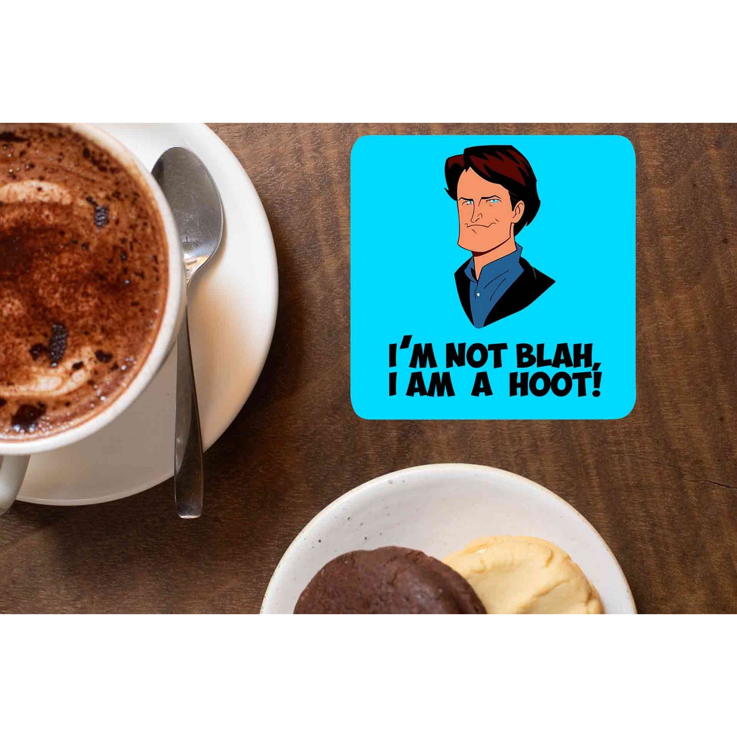 Friends Coaster - Friends Coasters The Banyan Tee TBT Chandler Bing