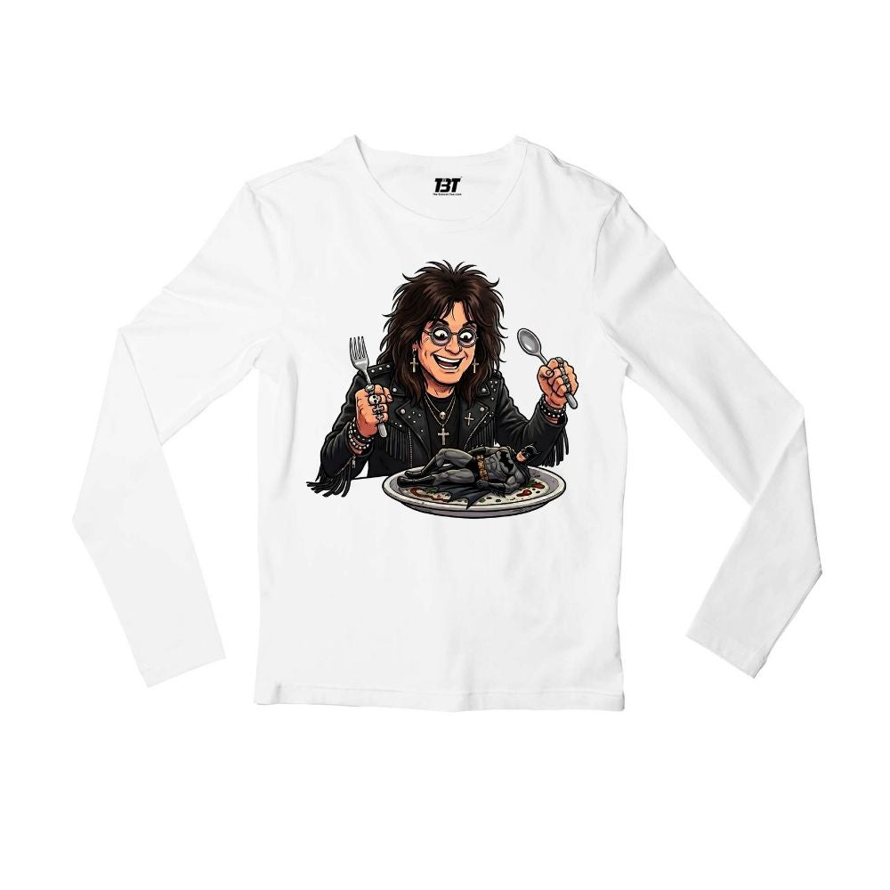 black sabbath bat meal full sleeves long sleeves music band buy online india the banyan tee tbt men women girls boys unisex white