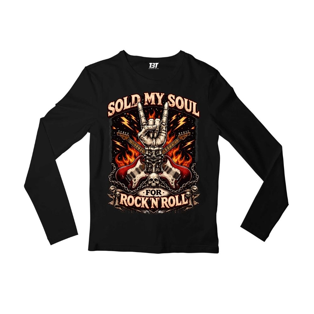 black sabbath sold my soul full sleeves long sleeves music band buy online india the banyan tee tbt men women girls boys unisex black