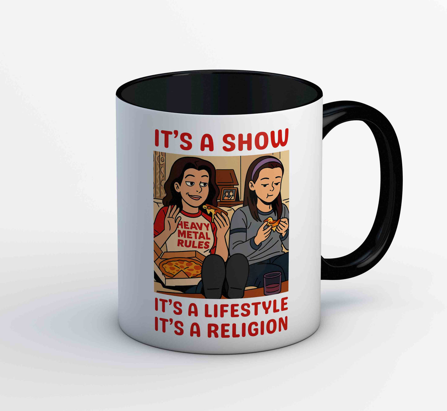 gilmore girls religion mug coffee ceramic tv & movies buy online india the banyan tee tbt men women girls boys unisex