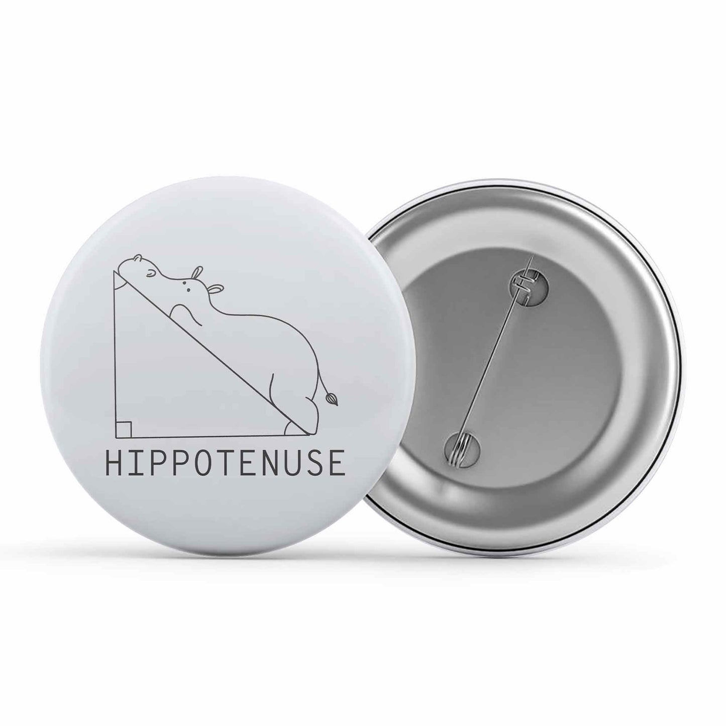 printed hippotenuse badge pin button printed graphic stylish buy online india the banyan tee tbt men women girls boys unisex