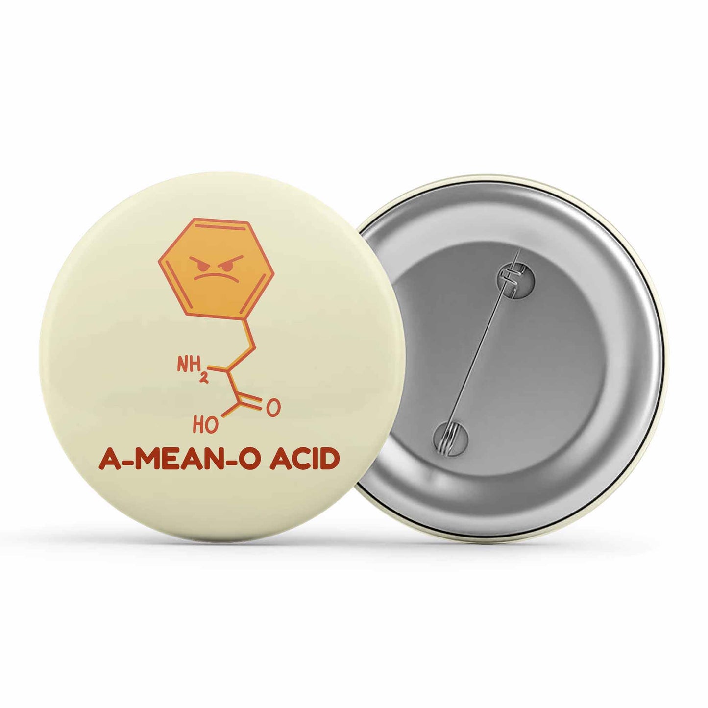 printed a mean o acid badge pin button printed graphic stylish buy online india the banyan tee tbt men women girls boys unisex