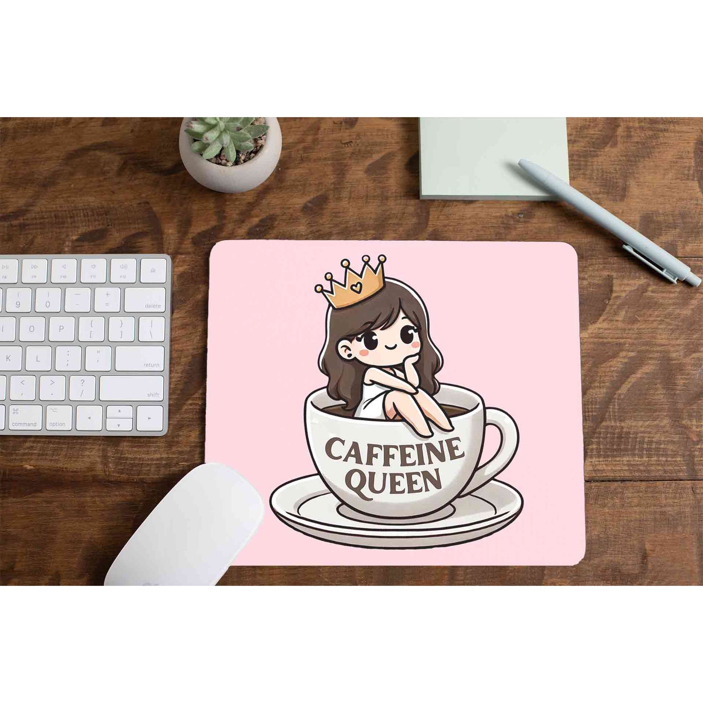 printed caffeine queen mousepad logitech large anime printed graphic stylish buy online india the banyan tee tbt men women girls boys unisex