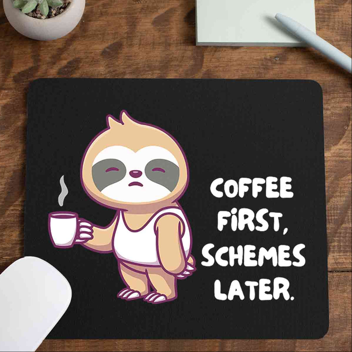 printed coffee first mousepad logitech large anime printed graphic stylish buy online india the banyan tee tbt men women girls boys unisex