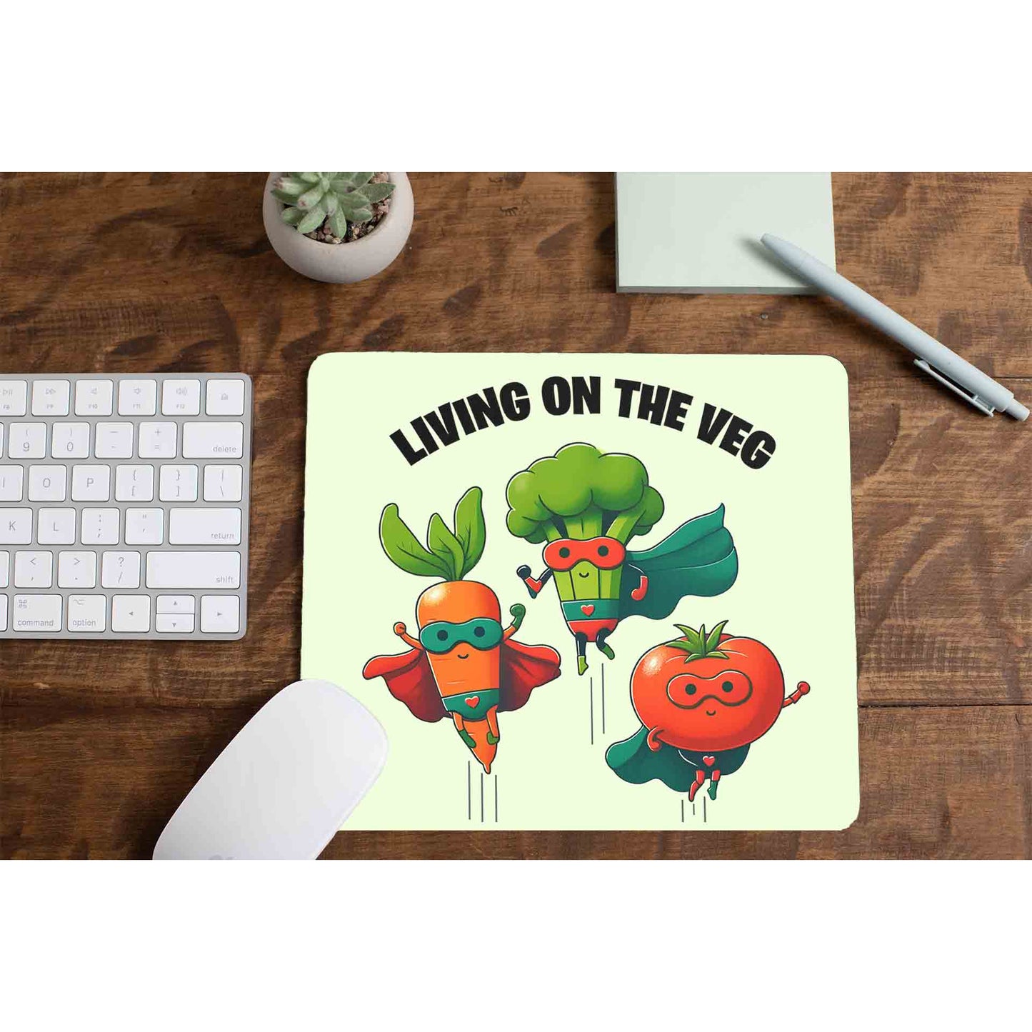 printed living on the veg mousepad logitech large anime printed graphic stylish buy online india the banyan tee tbt men women girls boys unisex