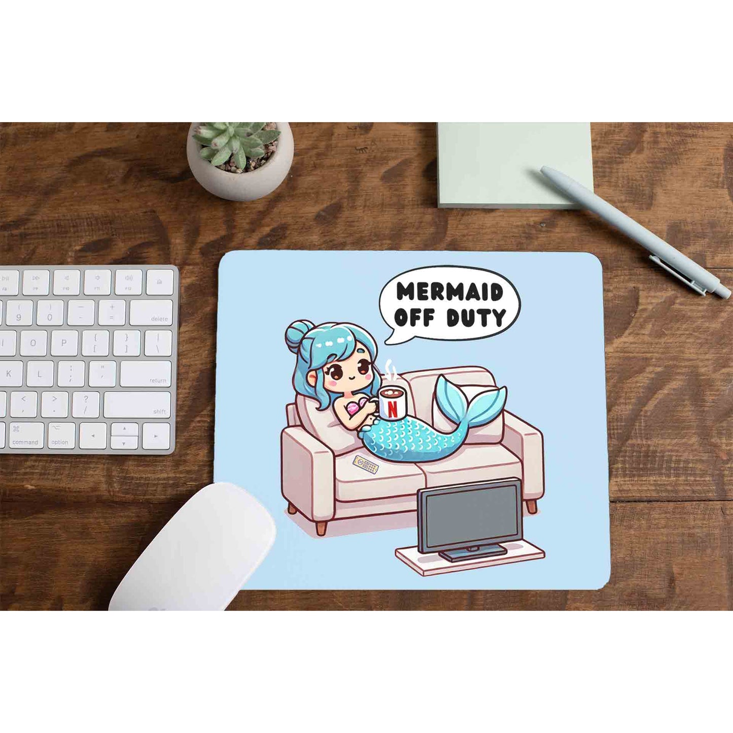 printed mermaid off duty mousepad logitech large anime printed graphic stylish buy online india the banyan tee tbt men women girls boys unisex