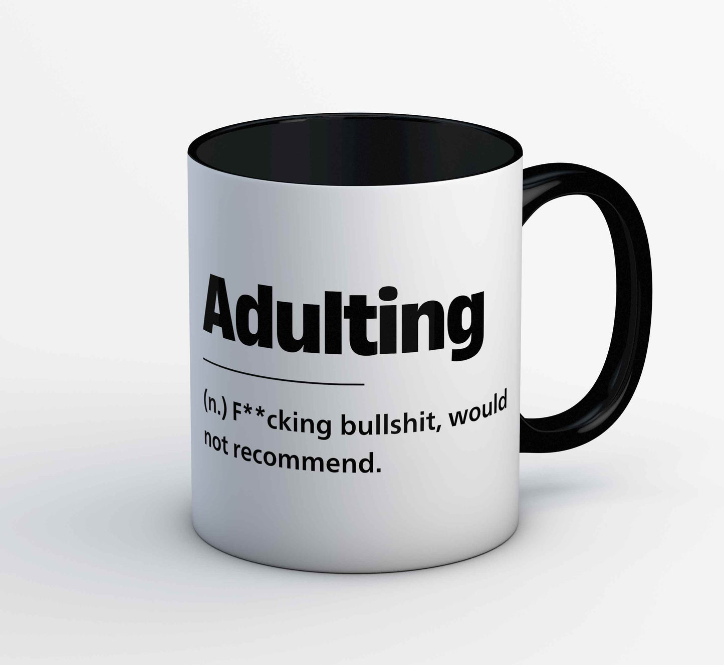 printed adulting mug coffee ceramic printed graphic stylish buy online india the banyan tee tbt men women girls boys unisex