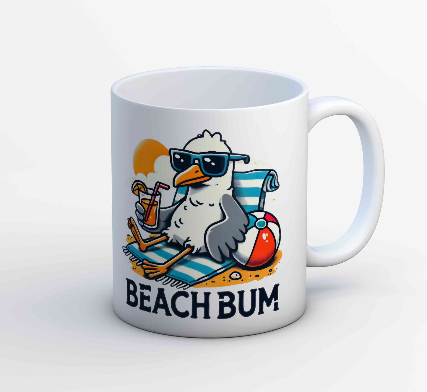 printed beach bum mug coffee ceramic printed graphic stylish buy online india the banyan tee tbt men women girls boys unisex