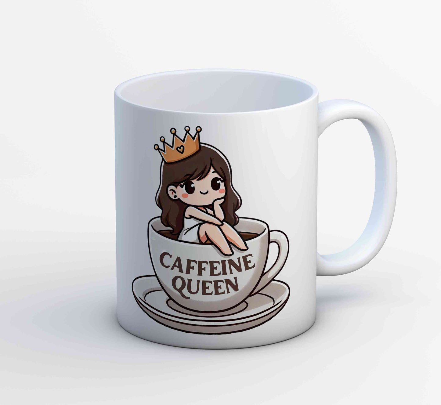 printed caffeine queen mug coffee ceramic printed graphic stylish buy online india the banyan tee tbt men women girls boys unisex