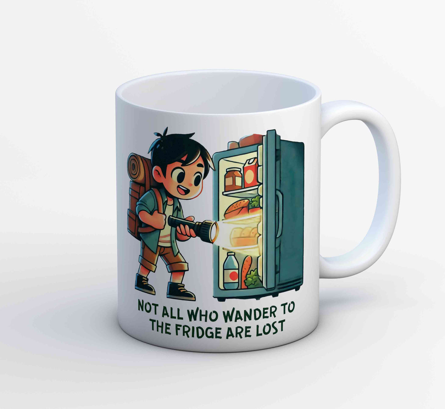 printed not all who wander mug coffee ceramic printed graphic stylish buy online india the banyan tee tbt men women girls boys unisex