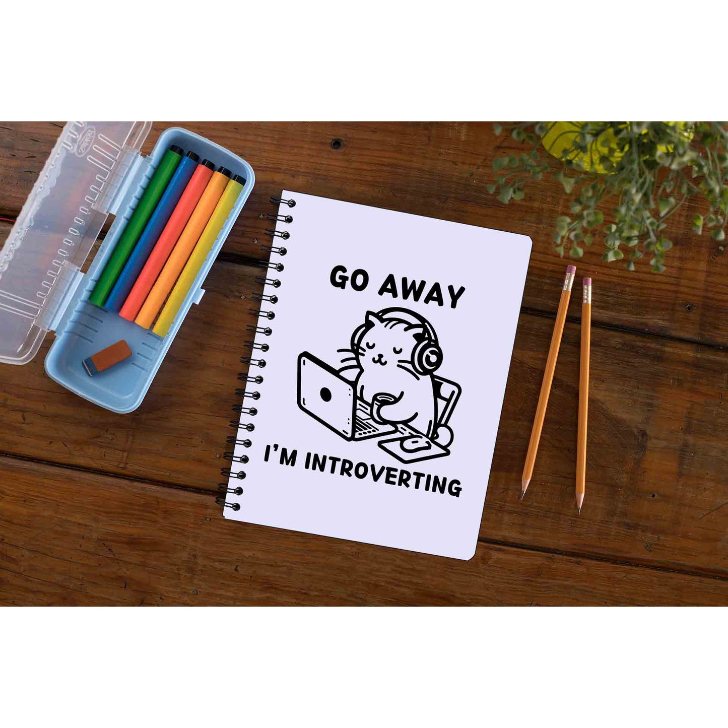printed introverting notebook notepad diary buy online india the banyan tee tbt unruled