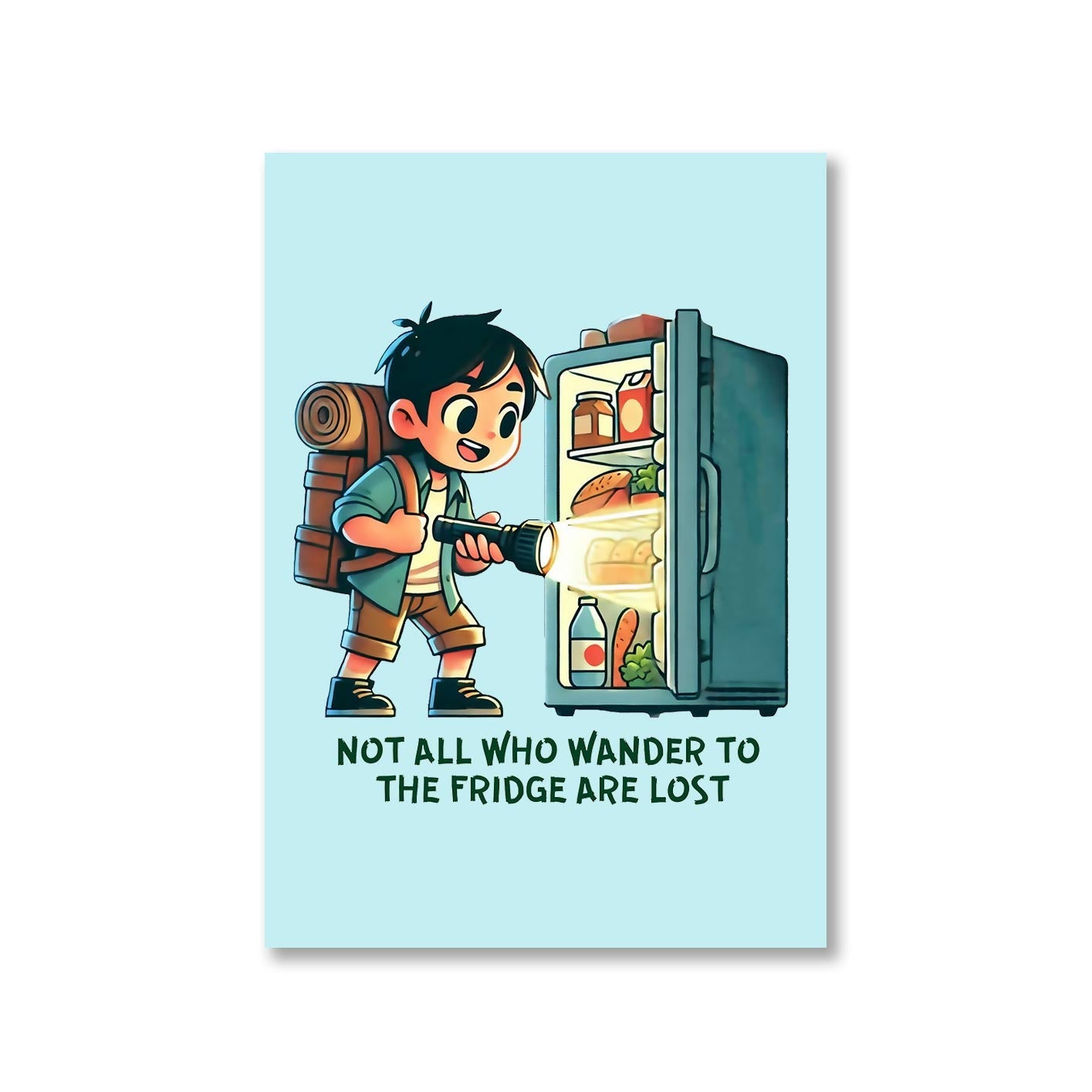 printed not all who wander poster wall art buy online india the banyan tee tbt a4