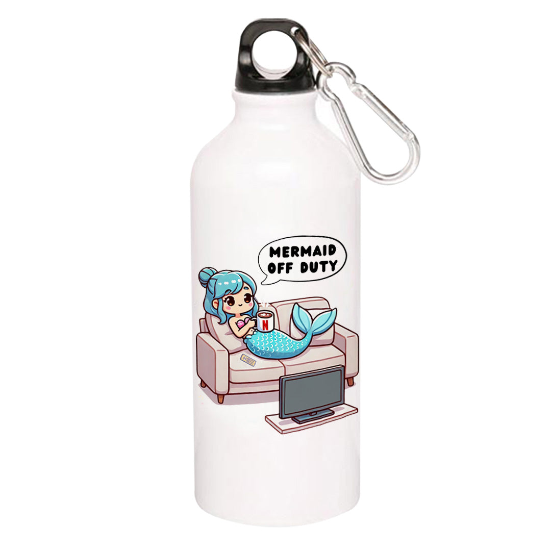 printed mermaid off duty sipper steel water bottle flask gym shaker printed graphic stylish buy online india the banyan tee tbt men women girls boys unisex