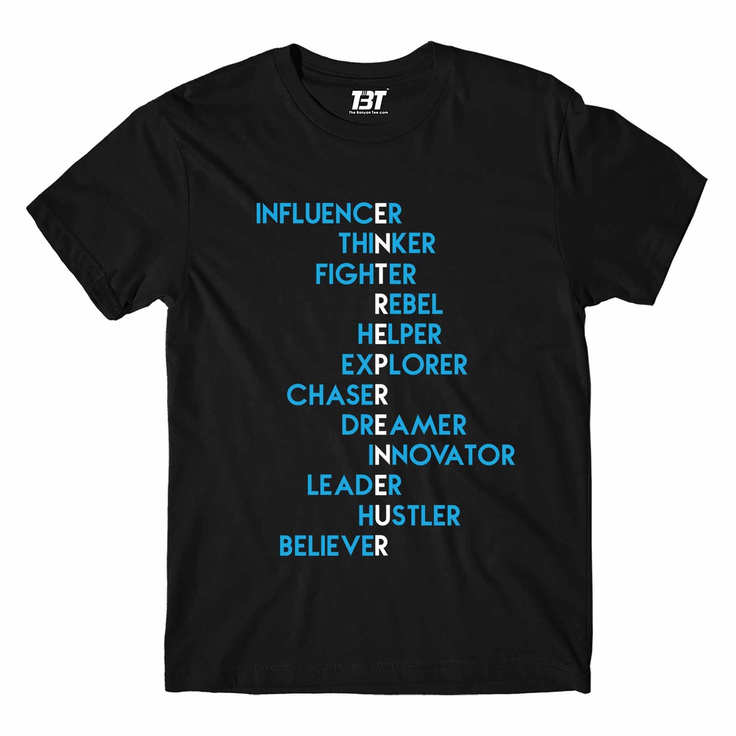 printed entrepreneur t-shirt printed graphic stylish buy online india the banyan tee tbt men women girls boys unisex black