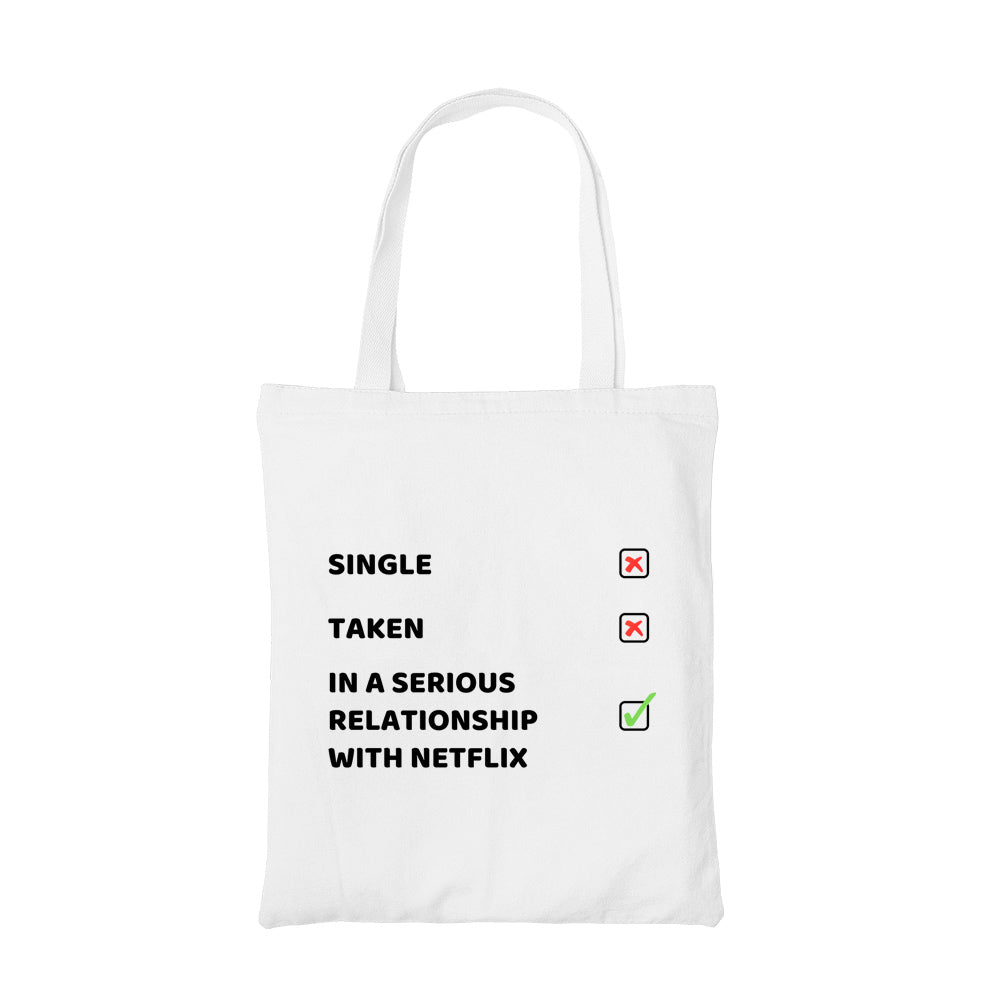 printed single or taken meme tote bag cotton printed printed graphic stylish buy online india the banyan tee tbt men women girls boys unisex