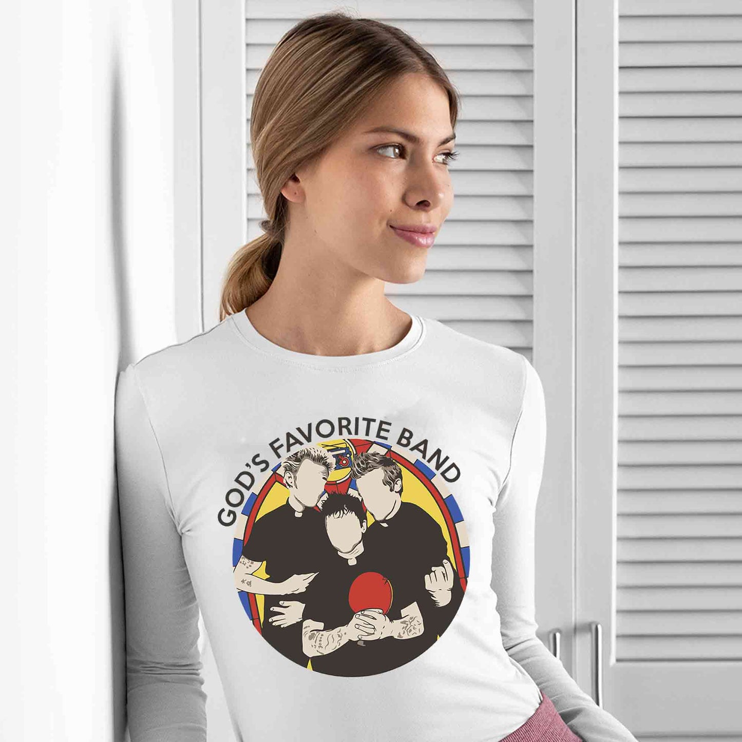 green day god's favorite band full sleeves long sleeves music band buy online india the banyan tee tbt men women girls boys unisex white