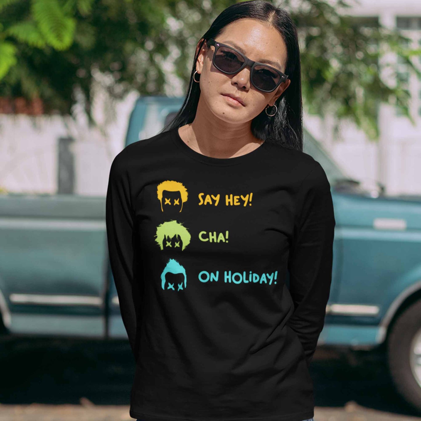 green day holiday full sleeves long sleeves music band buy online india the banyan tee tbt men women girls boys unisex black