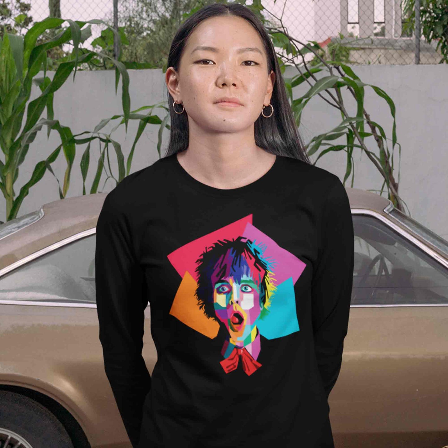 green day pop art full sleeves long sleeves music band buy online india the banyan tee tbt men women girls boys unisex black