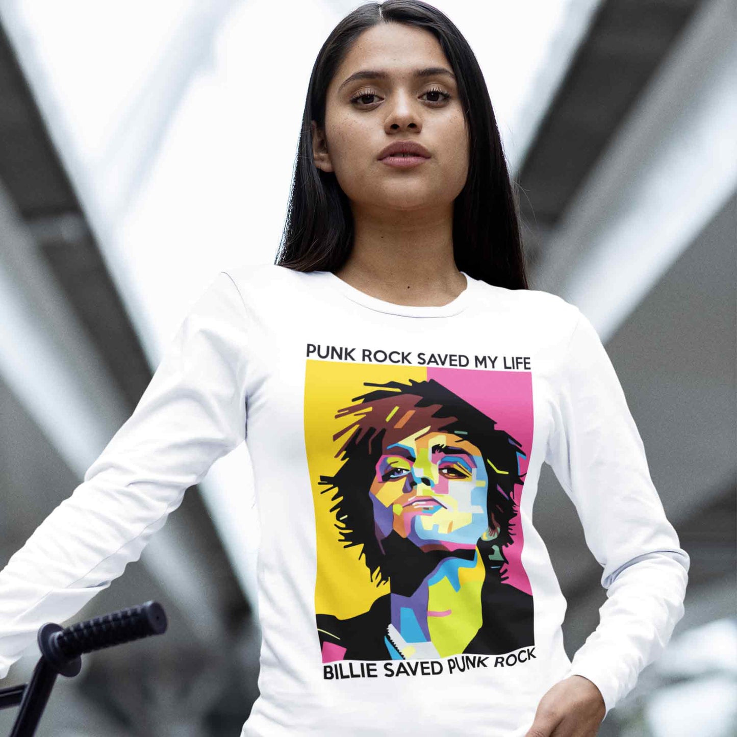 green day punk rock saved my life full sleeves long sleeves music band buy online india the banyan tee tbt men women girls boys unisex white