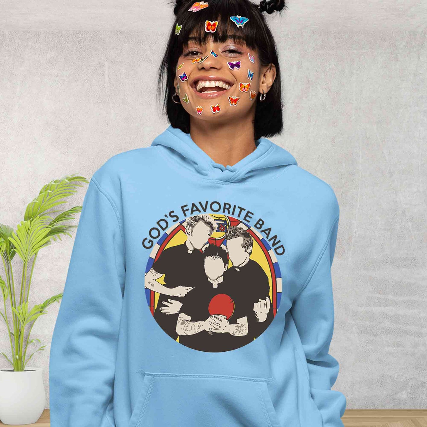 green day god's favorite band hoodie hooded sweatshirt winterwear music band buy online india the banyan tee tbt men women girls boys unisex gray