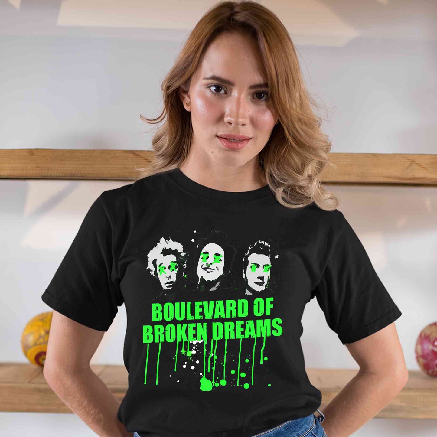 green day boulevard of broken dreams t-shirt music band buy online india the banyan tee tbt men women girls boys unisex black