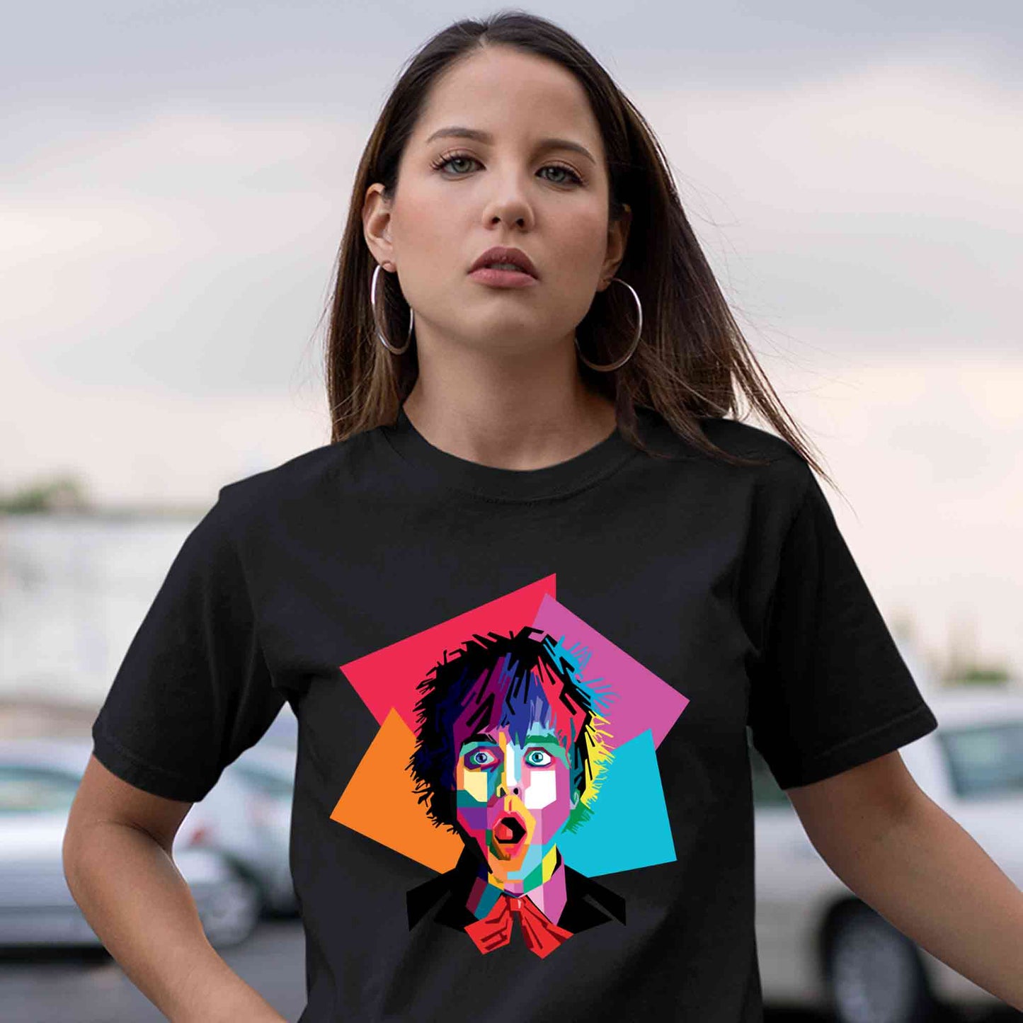 green day pop art t-shirt music band buy online india the banyan tee tbt men women girls boys unisex black